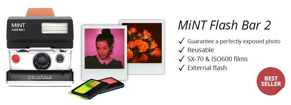 MiNT external Flash Bar 2 for Polaroid SX-70 SX70 SLR670-S SLR670 instant Camera