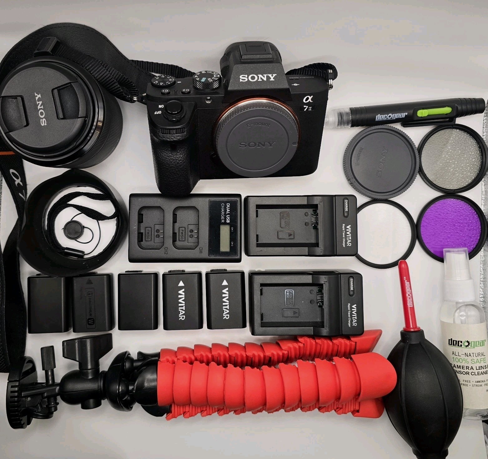 Sony A7 II Full Frame Camera + 28-70mm Lens Bundle | 1496 Shutter | Full Kit