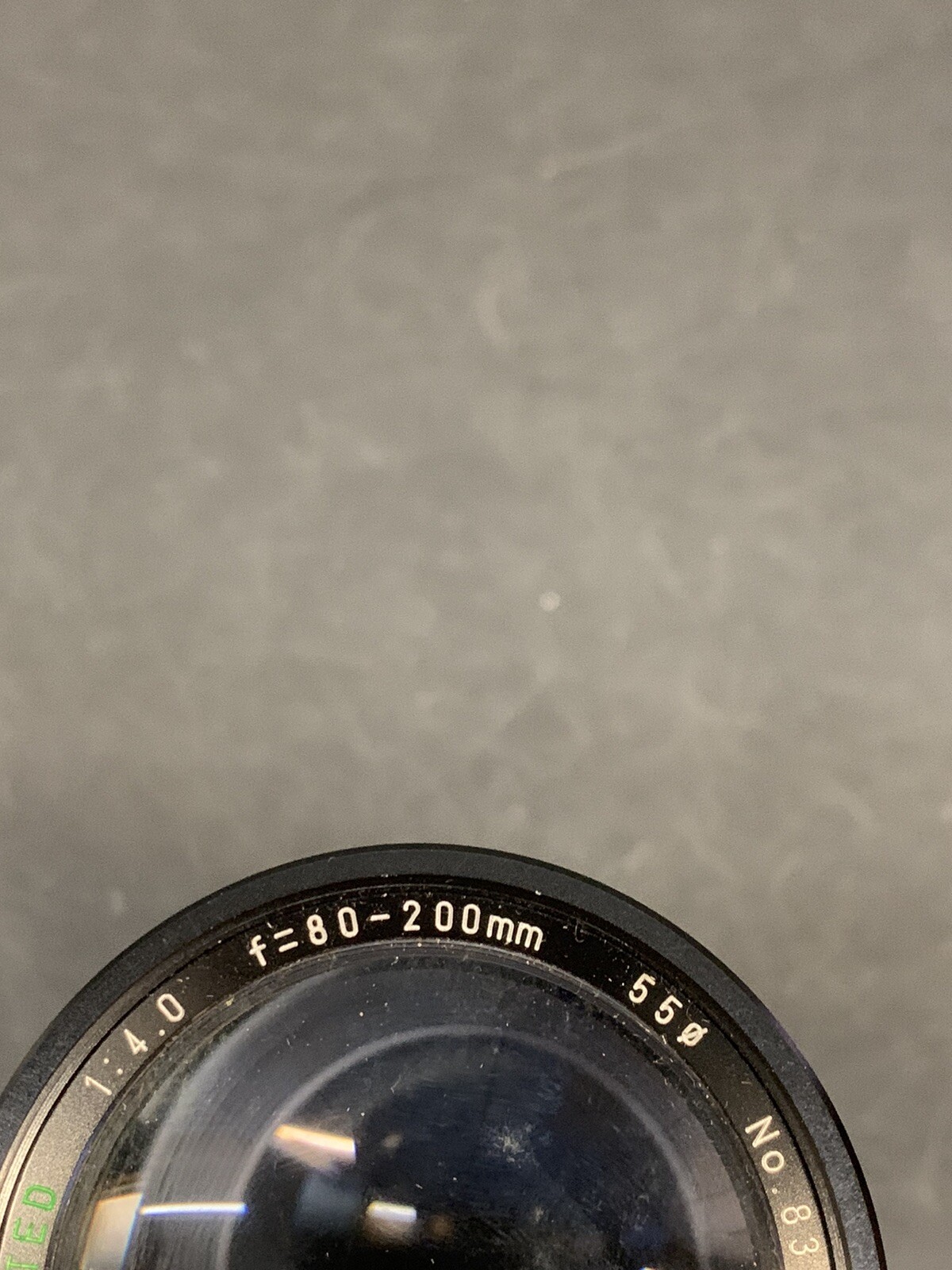 SEARS Multicoated Auto Zoom f/1:4.0 F=80-200mm 55ø Camera Lens