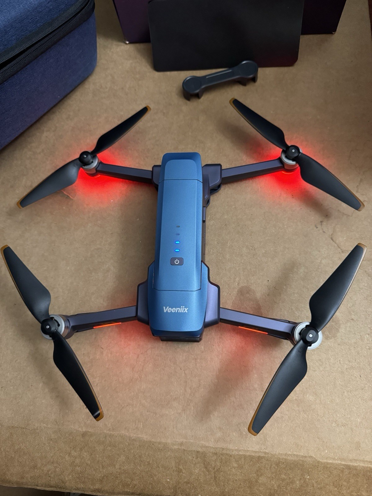 Veeniix V11 GPS Drone: 4K UHD Camera with 2-Axis Gimbal and EIS, 2 Batteries