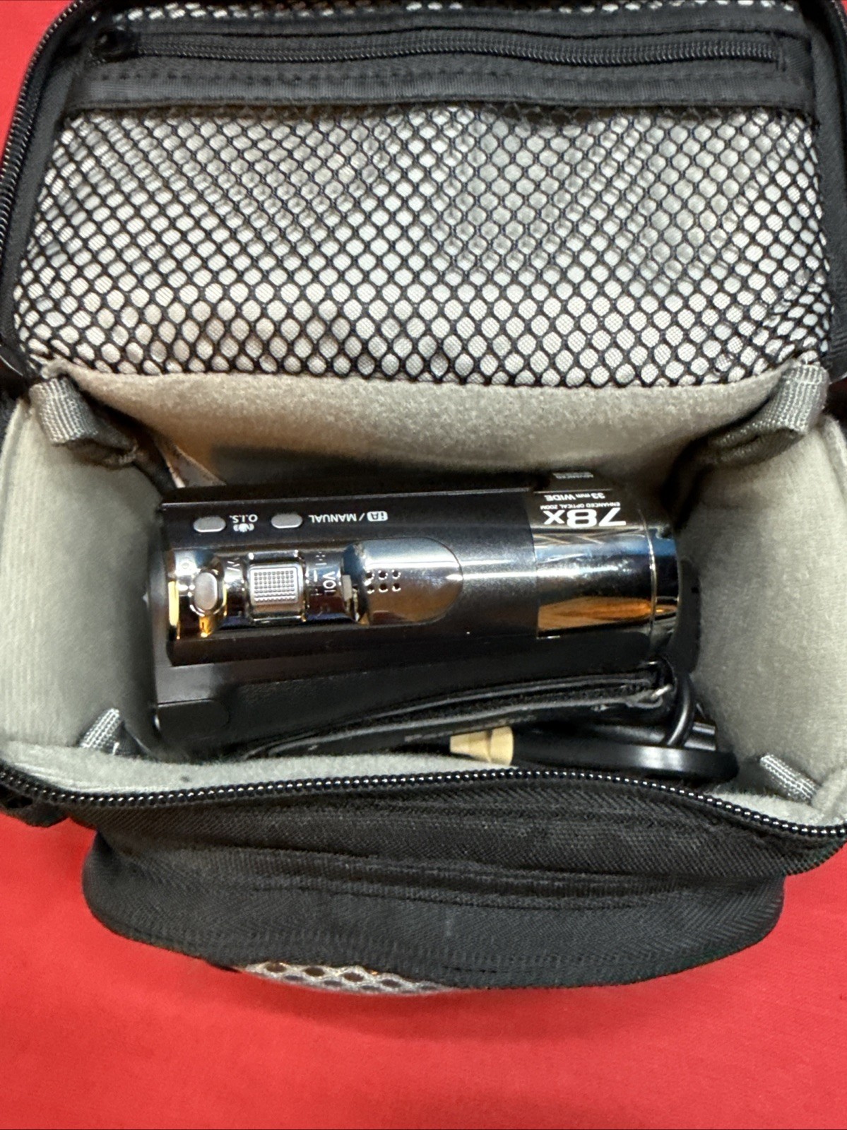 Panasonic Camcorder SDR-T55 8GB Built-in Memory 78x Zoom TESTED