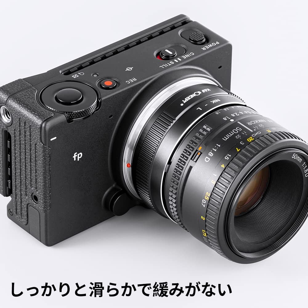 Lens mount adapter NIK-L manual focus Nikon compatible