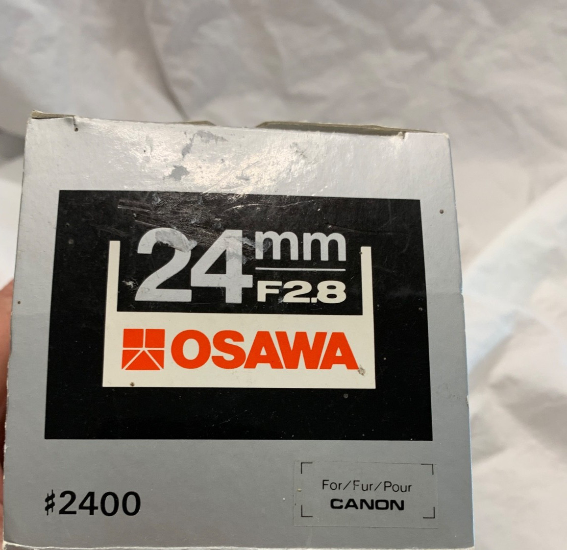 Osawa 24mm F2.8 #2400 Lens For Canon