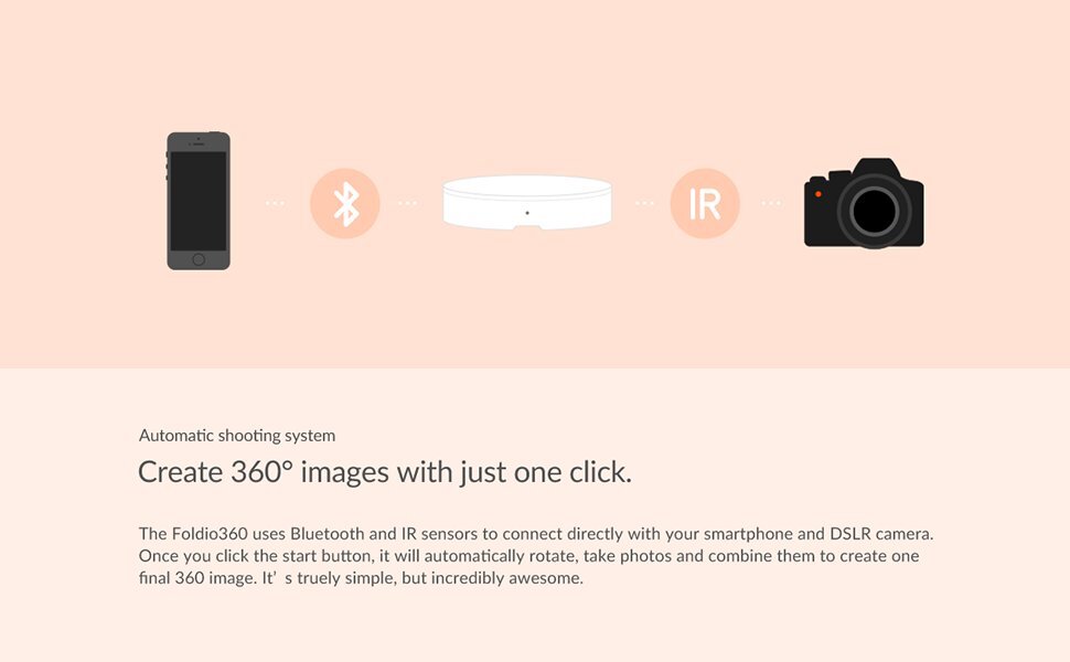 Foldio3+Halo Bar+Foldio360 (25″ All-in-one Photo Studio Box) by ORANGEMONKIE