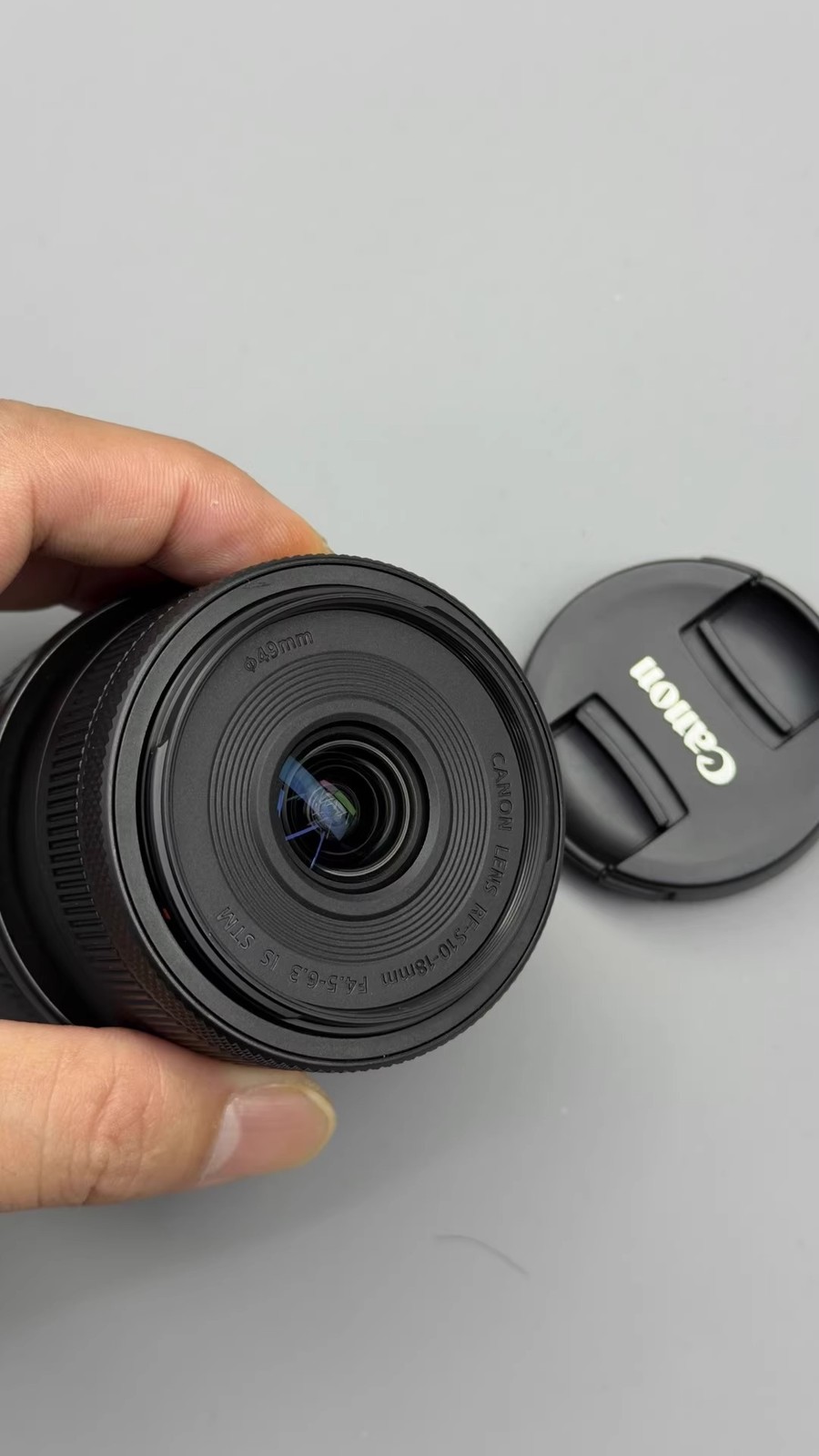 Used Canon RF-S 10-18mm f4.5-5.6 IS STM Lens 240g 67mm 4 Stop IS for APS-C