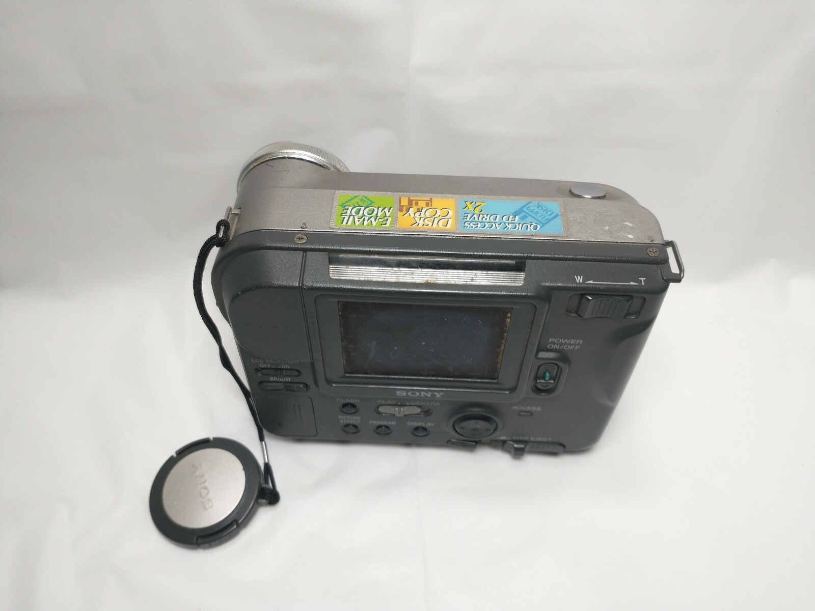 VTG Sony Mavica MVC-FD71 Digital Camera Floppy Disk Camcorder *untested*