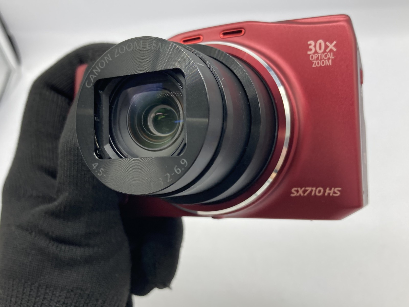 Excellent Canon PowerShot SX710 HS red 20.3 MP Digital Camera 3832