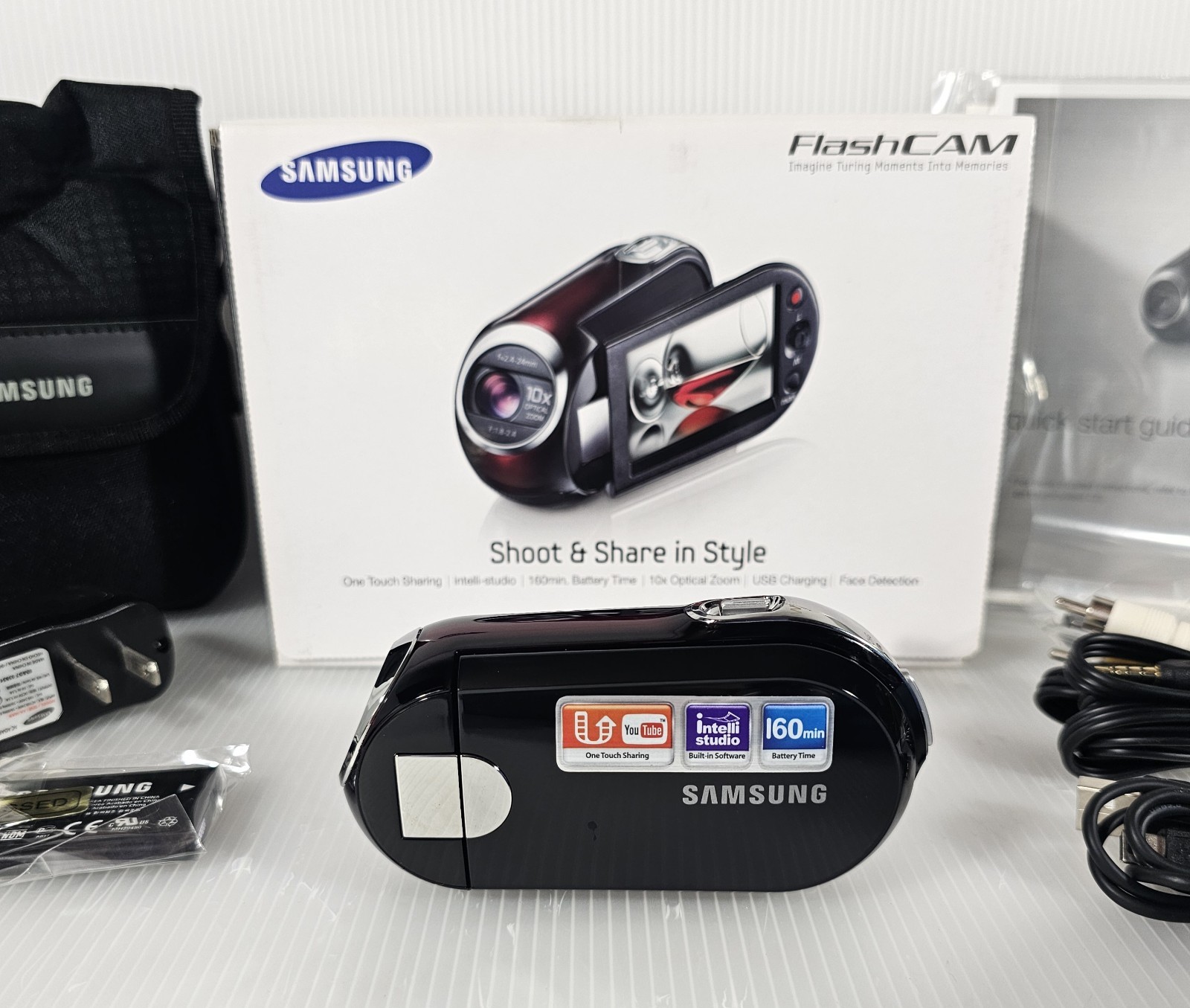 New, Samsung SMX-C10RN Camcorder Compact Flash Memory Camera