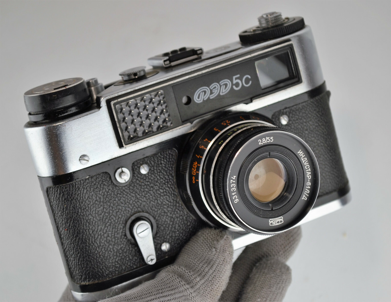 NEAR EXC! 70-YEARS FED ANNIVERSARY SOVIET USSR “FED-5C” camera, BOXED (9)