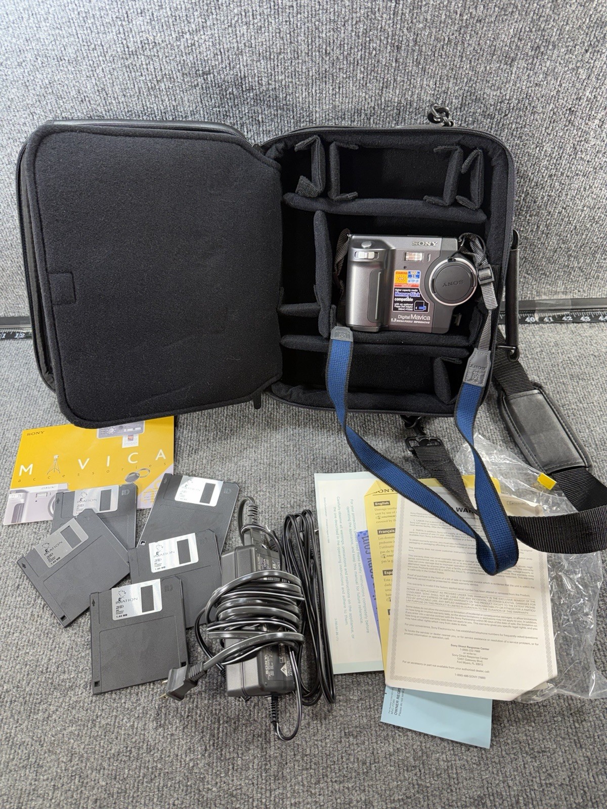 Sony Mavica MVC-FD85 1.3MP Digital Camera – Black