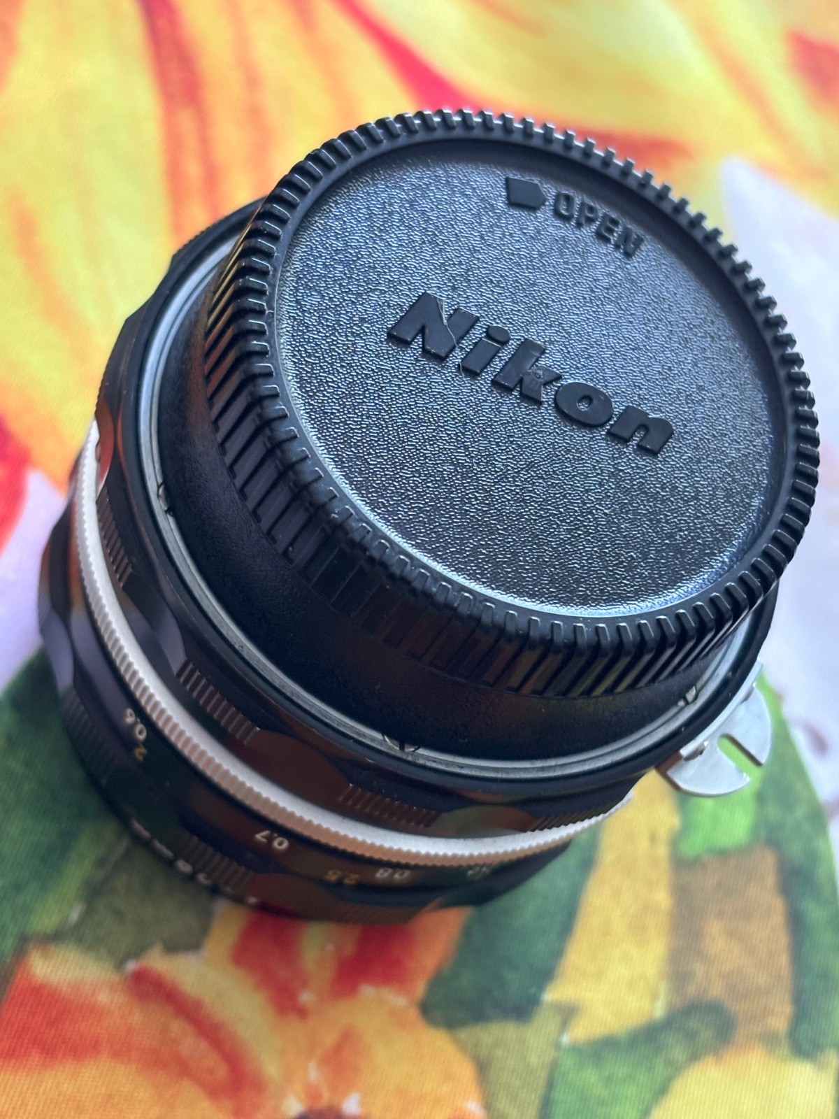 Nikon Nikkor-H Auto 28mm f/3.5 Camera Lens Analog Photography Prime Lens
