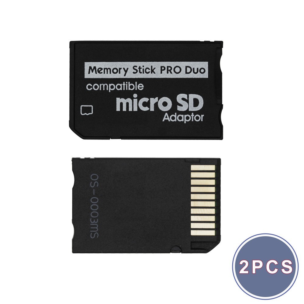 Lot Card Adapter For Micro SD SDHC TF Card to Memory Stick MS Pro Duo SONY PSP
