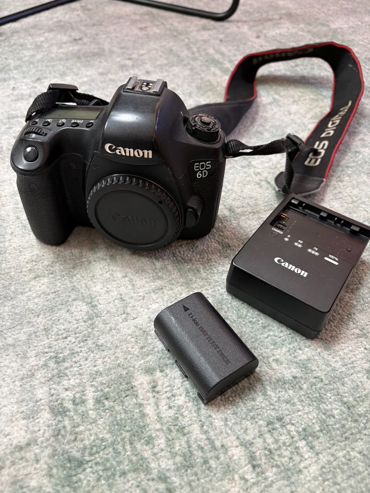 Canon EOS 6D 20.2MP Digital SLR Camera – Black (Body Only), 8035B002