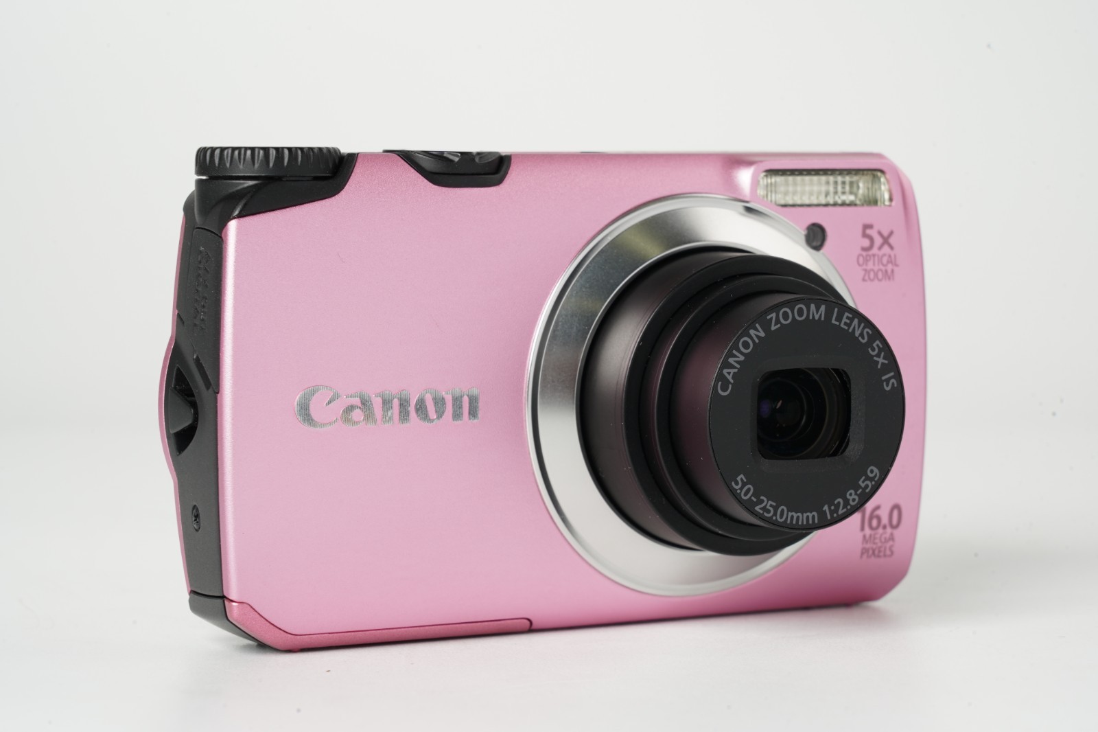[Near Mint] Canon PowerShot A3300 IS Pink Compact Digital Camera #4502A