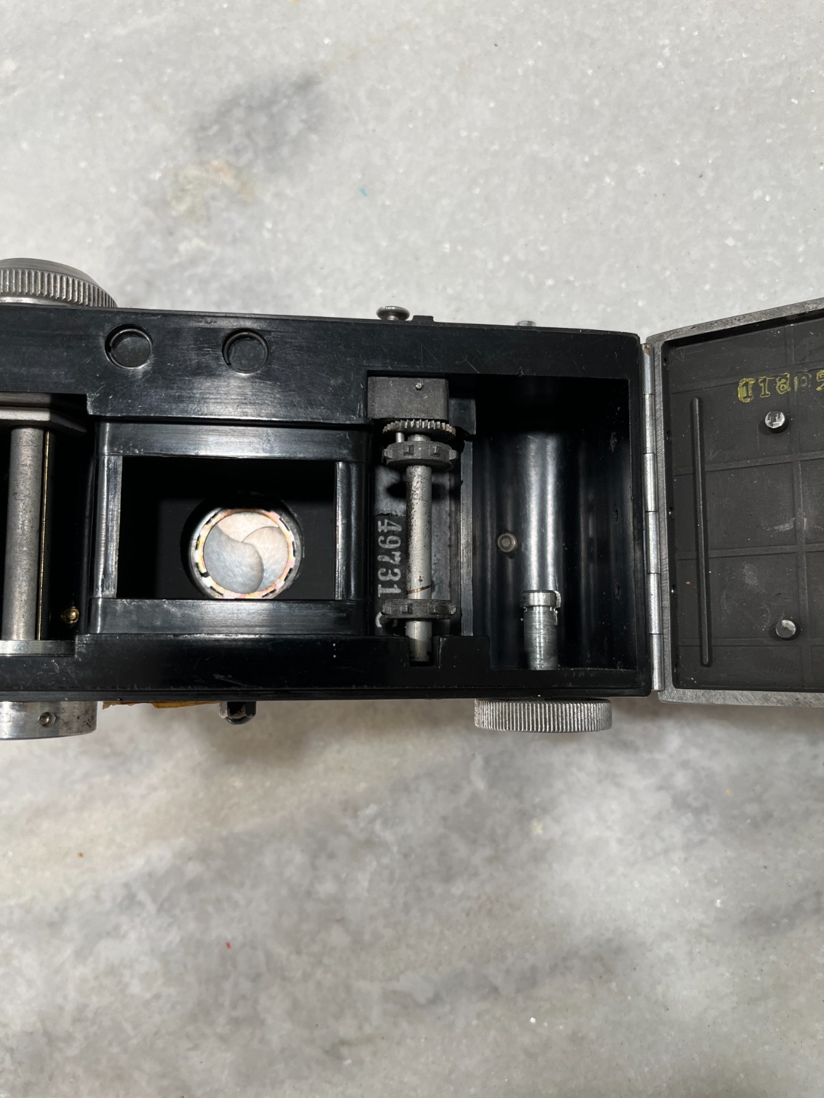VINTAGE Argus C3 BRICK 35mm CAMERA f/3.5 50mm Lens Leather Case –