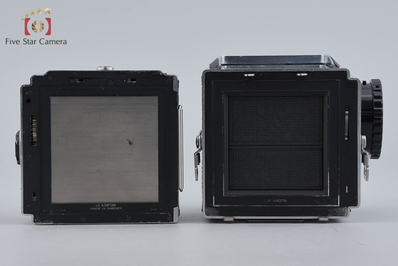 Hasselblad 500C/M Chrome Medium Format SLR Film Camera + PM5 Prism Viewfinder