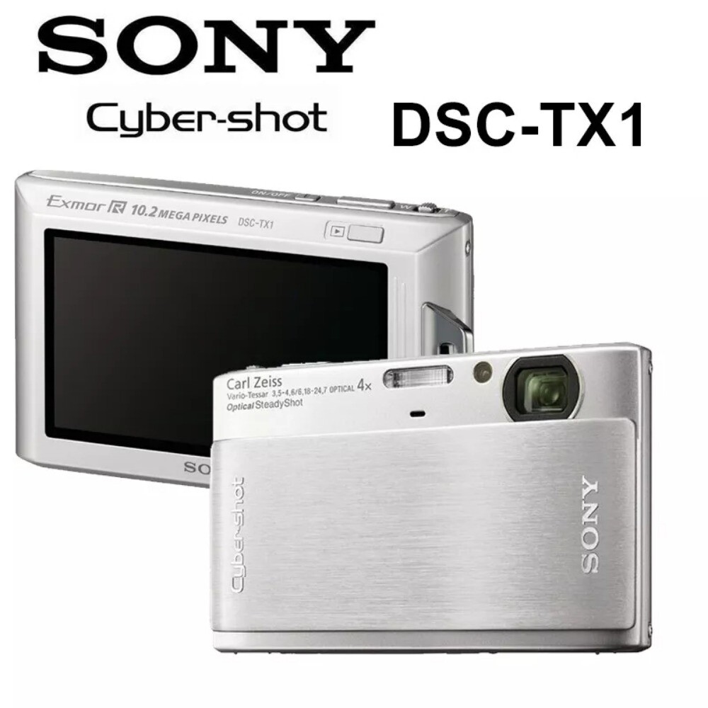 Sony Cyber ​​Shot DSC-TX1 10.2MP 4x Optical Zoom Digital Camera Built-in Flash