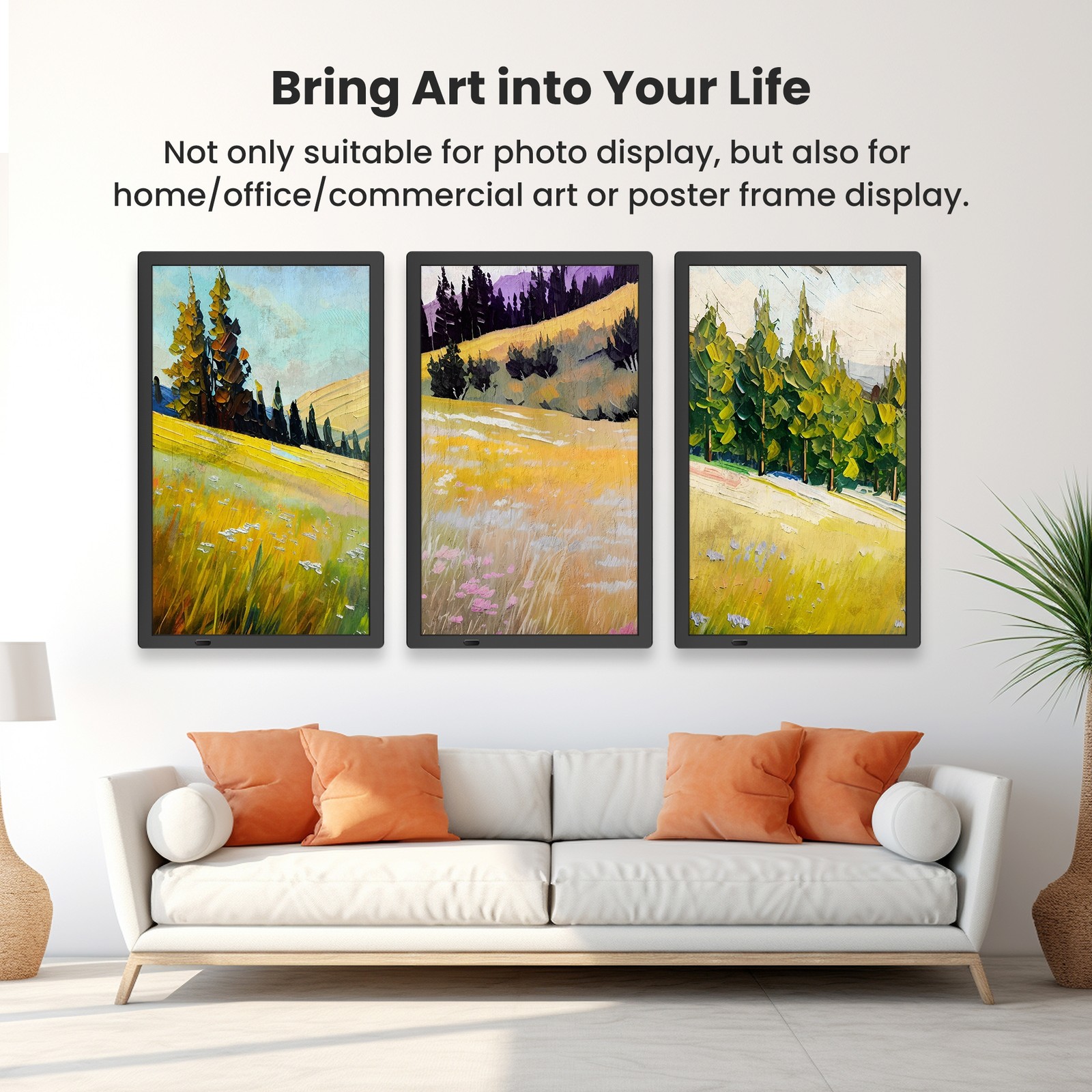 Proscan Elite 21.5” Wi-Fi Digital Picture Frame 32 GB Memory PEDPF2156