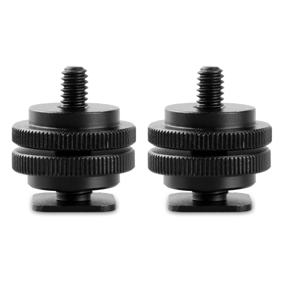 SmallRig Shoe Mount Adapter for Tripod Camera Hot Shoe Cold Shoe with 1/4 Thread
