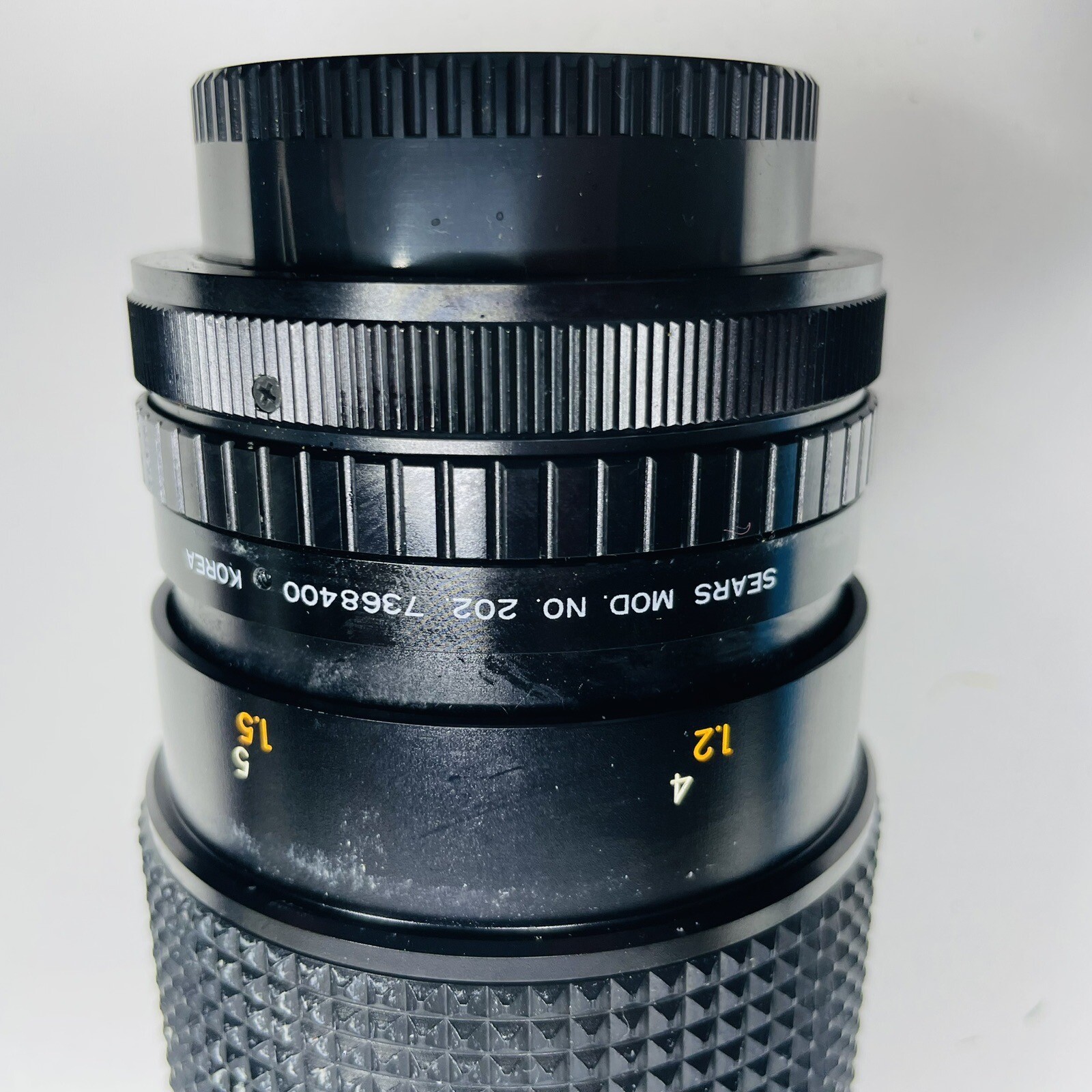 Sears Macro Zoom 60-300mm f/4.0-5.6 Lens with Caps/ Canon Mount in Box