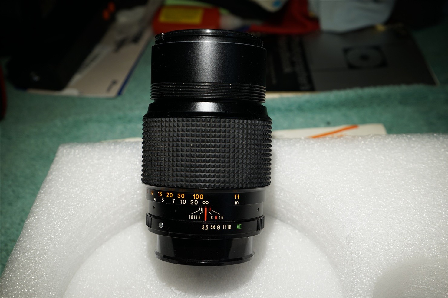 Konica Hexar 135mm F3.5 AR Mount with Case