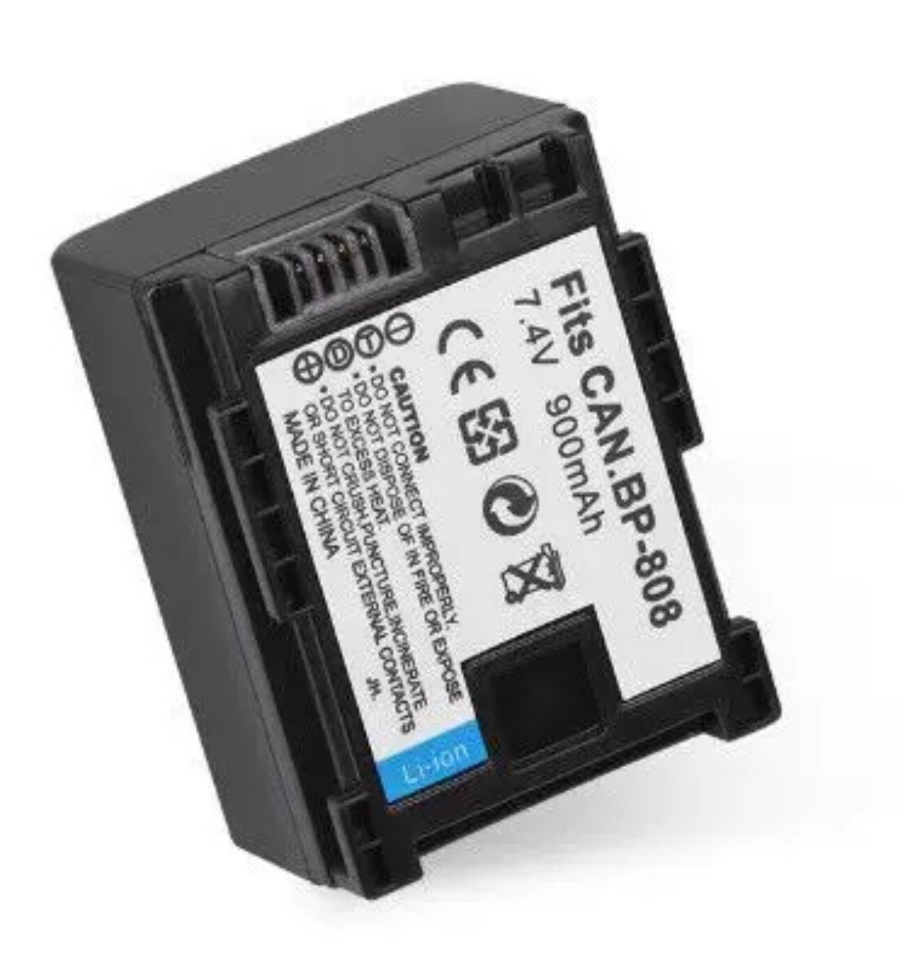 1 Pack BP 808 Battery for Canon FS10, FS11, FS20, FS21, FS22, FS31, FS40, VIXIA
