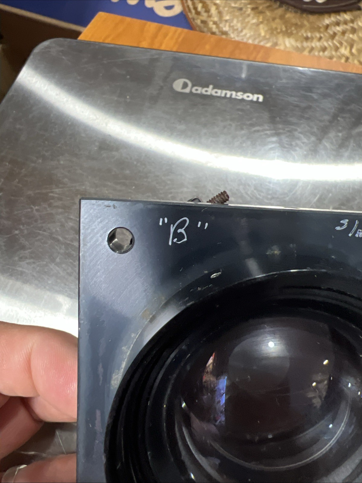 Vintage NuArc 6 1/2” F8 JML Process Lens. with mounting board. Great condition