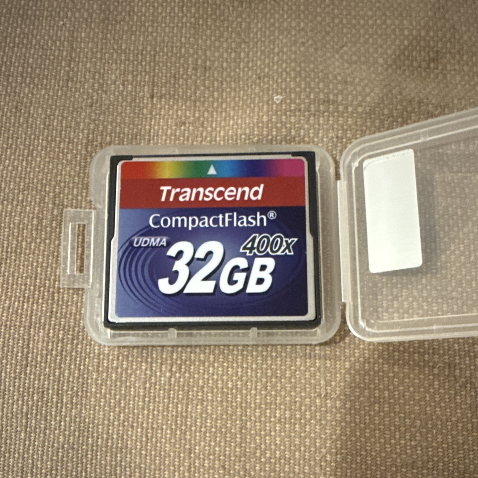 Transcend 32GB CompactFlash 400x UDMA High Speed Memory Card TS32GCF400