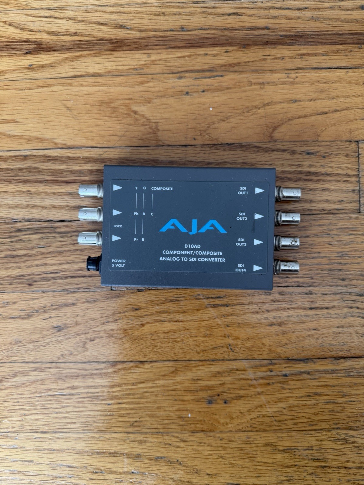 AJA D10AD Component/Composite Analog To SDI Converter