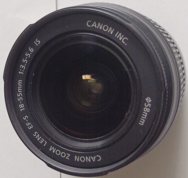 Canon Rebel XSi DSLR Camera with EF-S 18-55mm f/3.5-5.6 is Lens