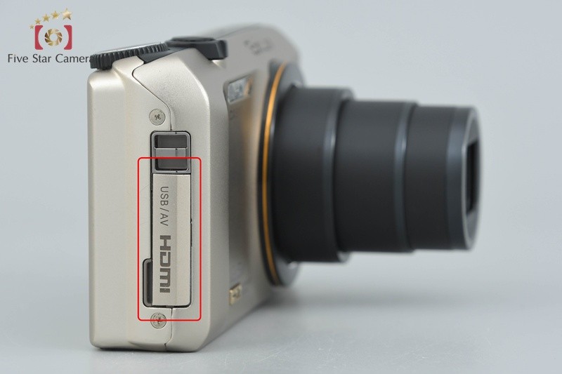 Casio HIGH SPEED EXILIM EX-ZR300 Gold 16.1 MP Digital Camera