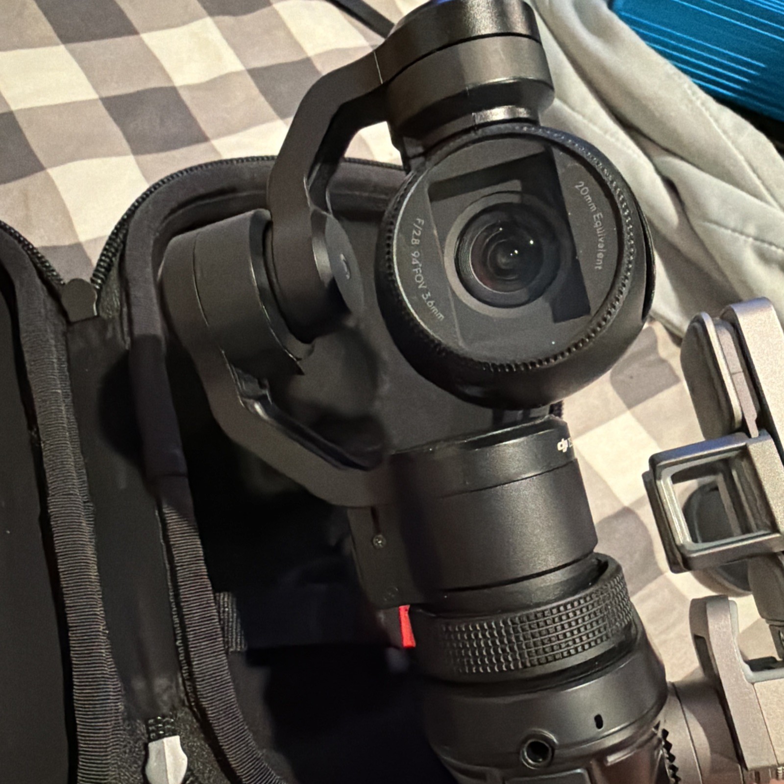DJI Osmo Model OM160 Handheld Gimbal & Zenmuse X3 4K DCI Camera