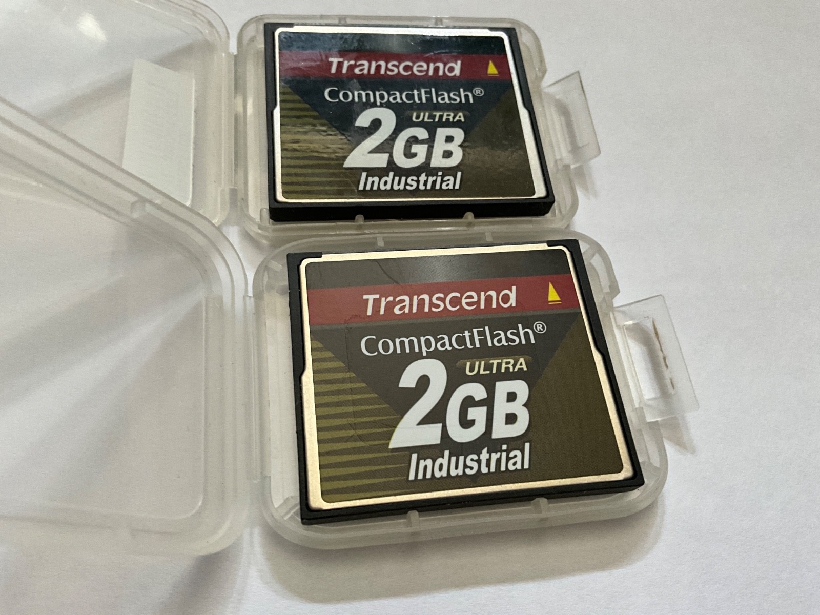 Lot 2pcs 2gb TRANSCENDCF TYPE I compactflash memory cards for Canon,Kodak,Nikon