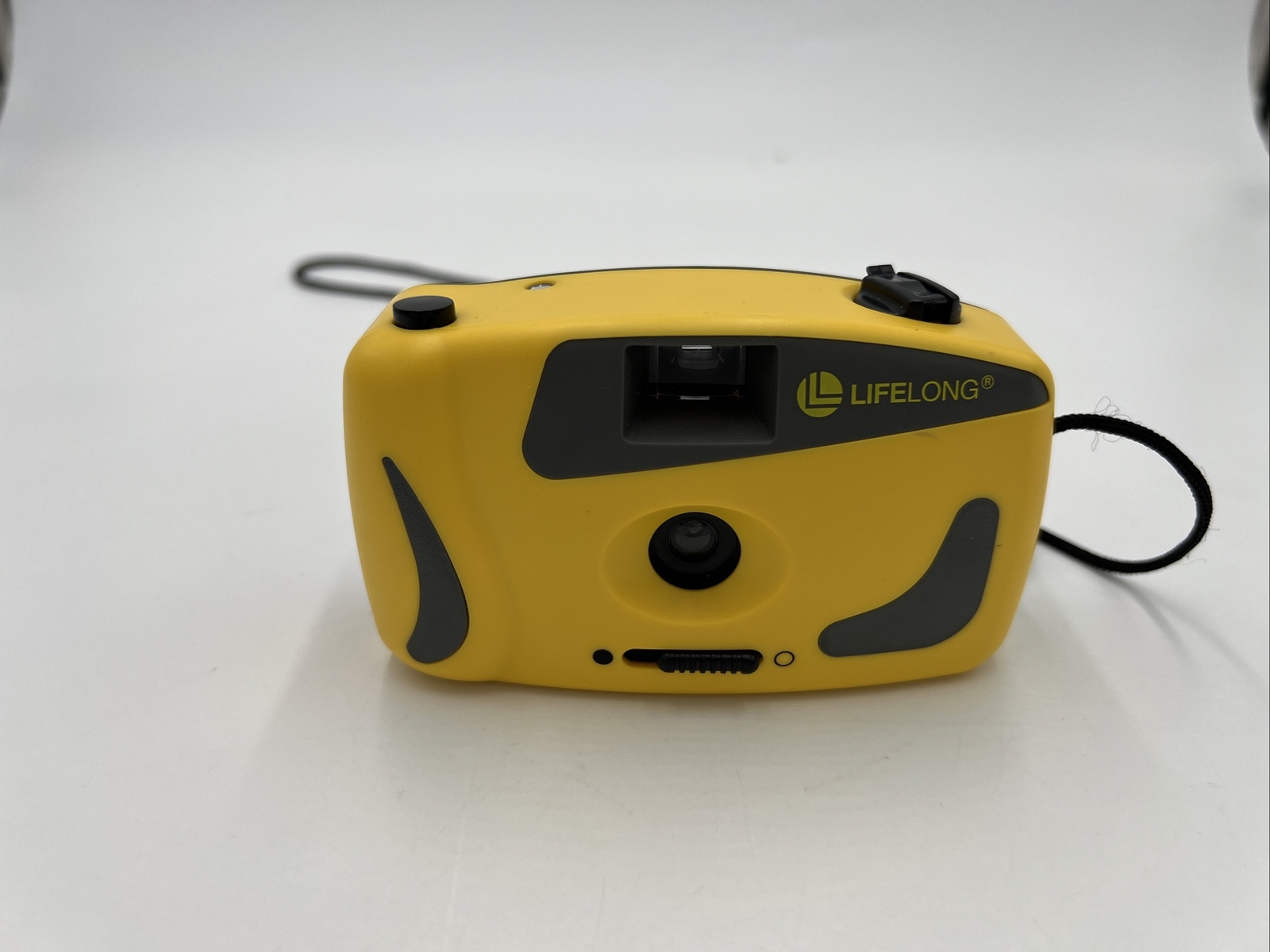 LIFELONG Yellow Plastic 35mm Fixed Focus Film Camera TESTED & WORKING