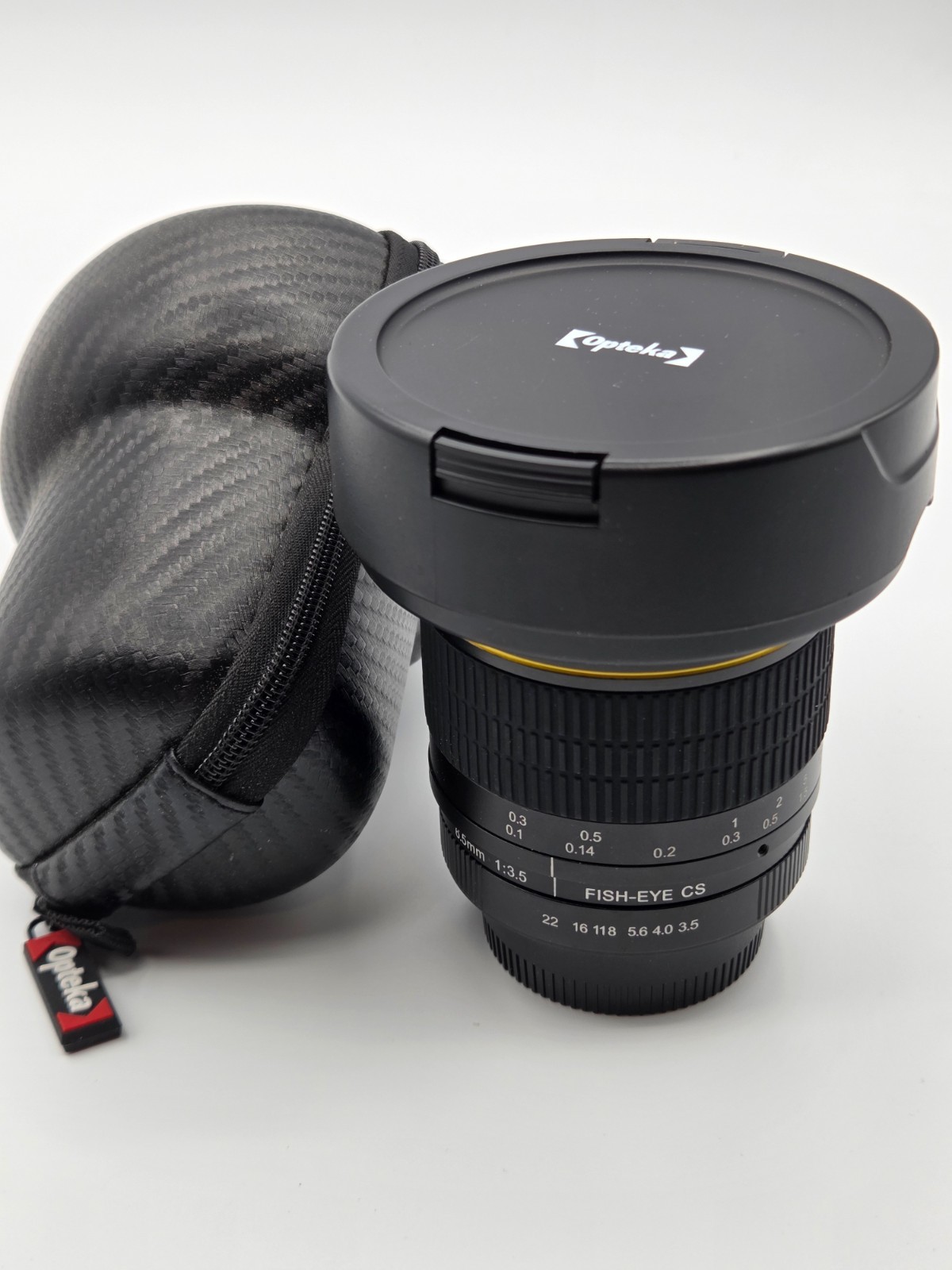 Opteka 6.5mm f/3.5 Fisheye CS ASPH (Manual Focus) Lens for Nikon F Mount