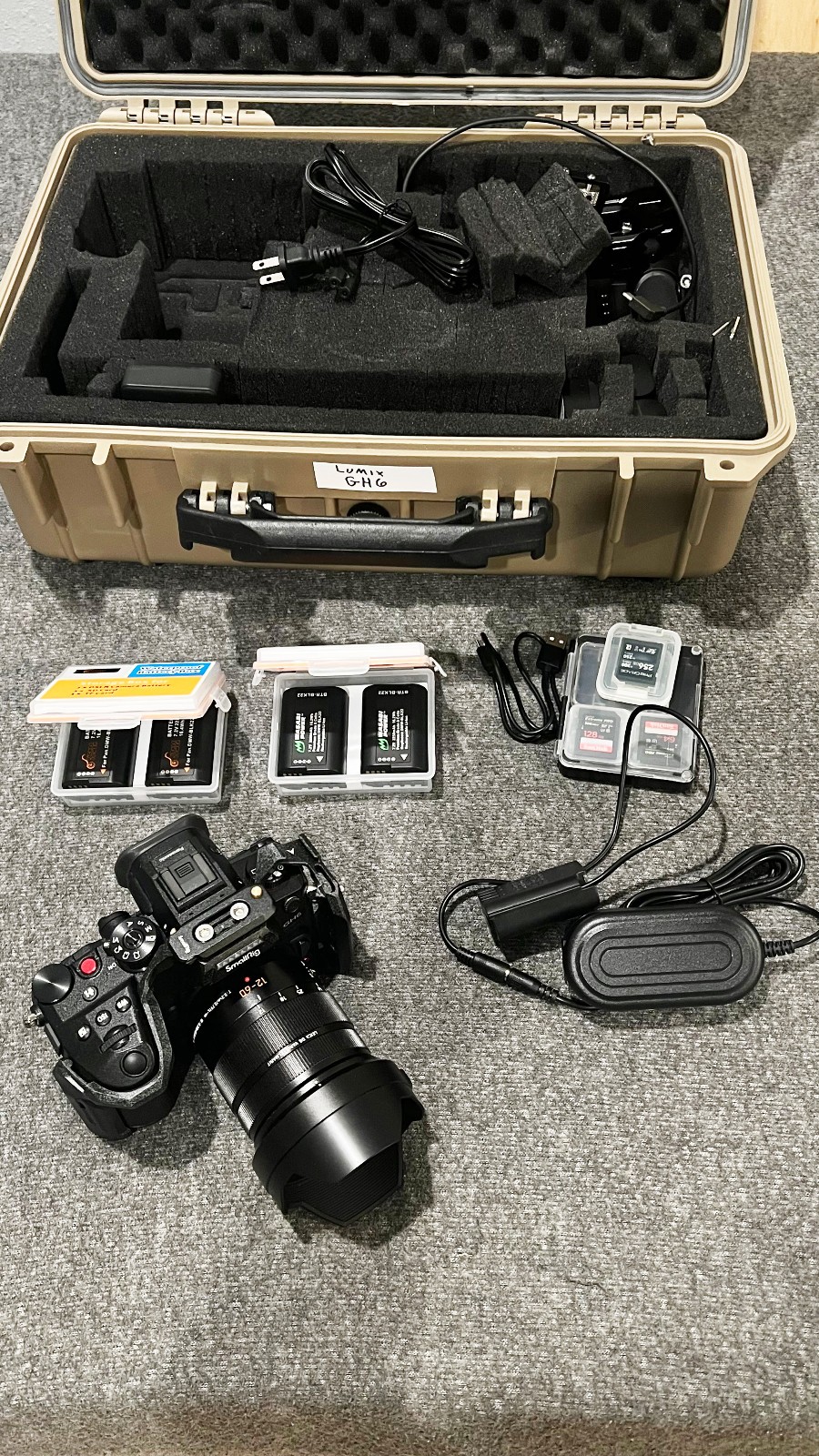 Panasonic Lumix GH6 Mirrorless Camera + Leica 12-60mm f/2.8-4 Lens EXC