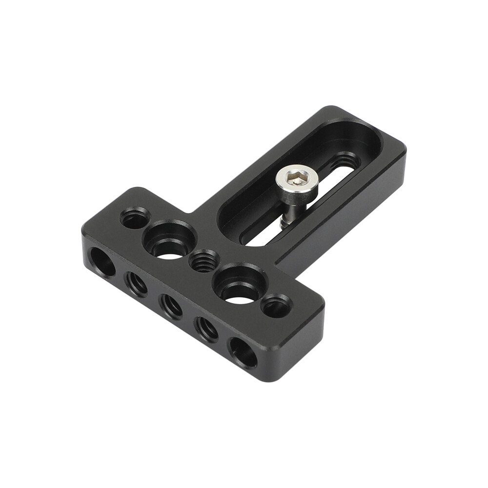 Camera Filed Monitor Top/Bottom Plate w/1/4″ Screw Mount & Anti-Slip Rubber Pads