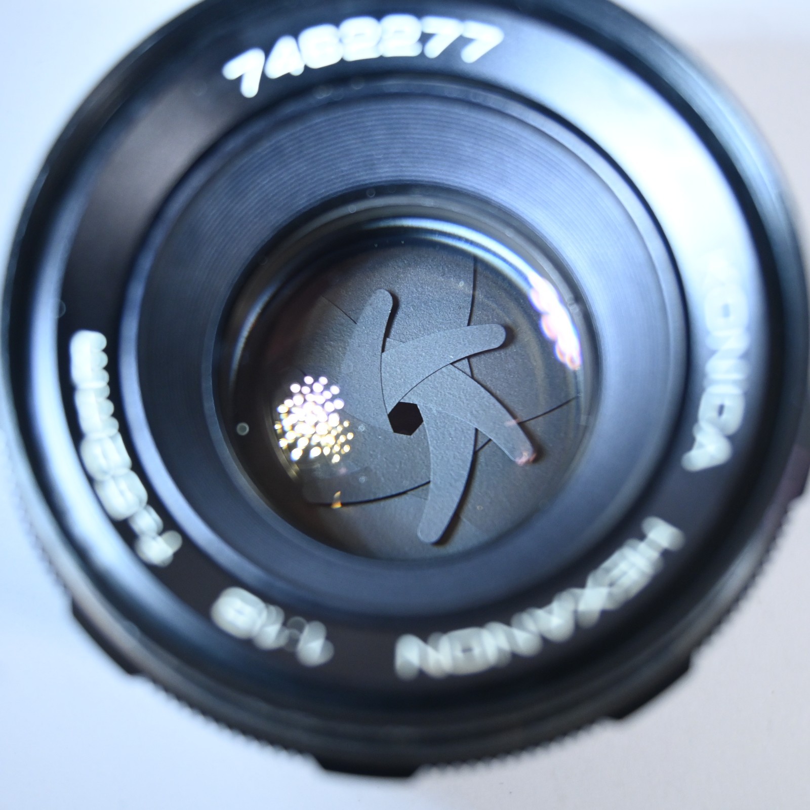 Konica Hexanon 52mm f/1.8 AR Mount Manual Focus Standard Lens