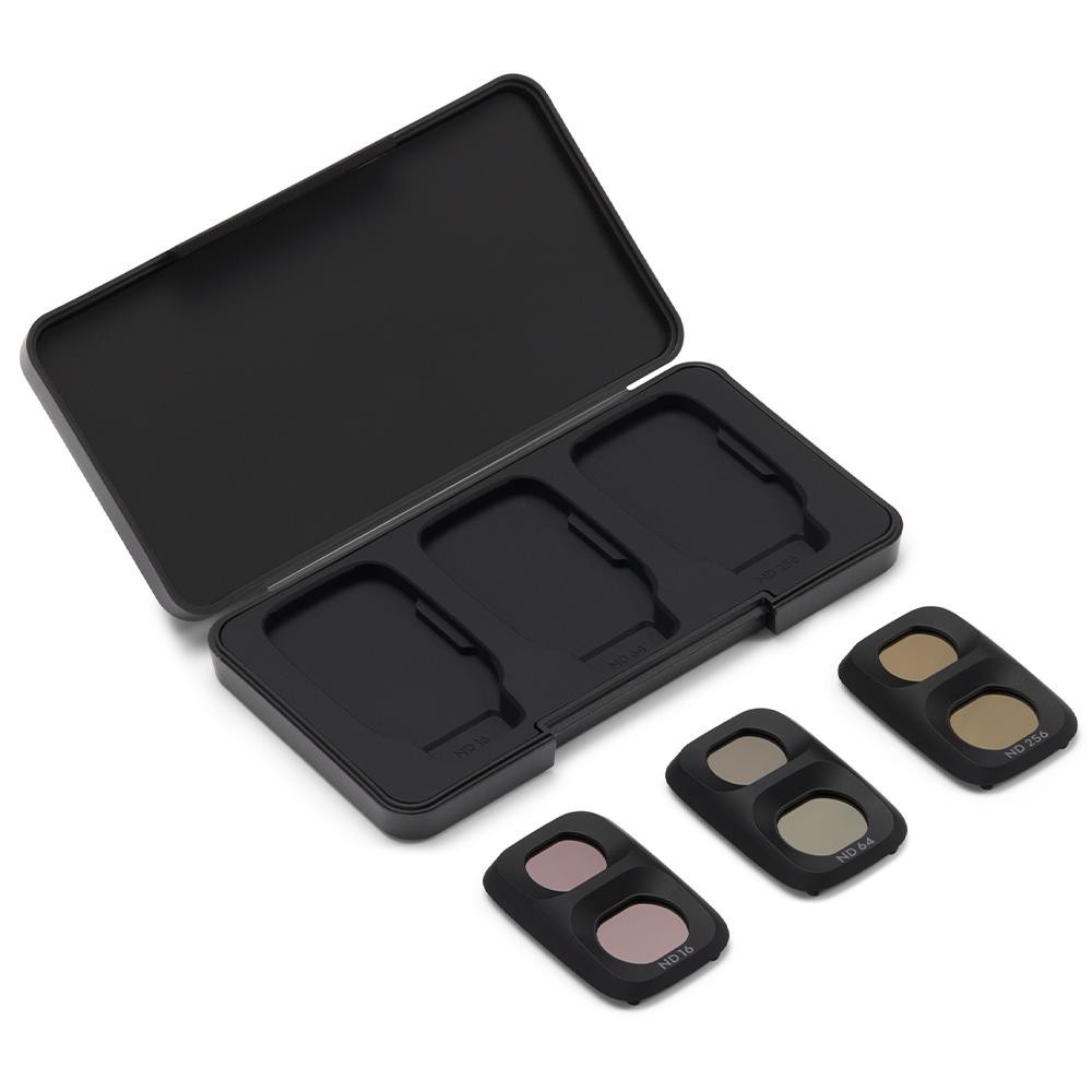 DJI Osmo Pocket 4 Pro (Pocket 4P) ND Filter Kit – ND16 / ND64 / ND256 (Black)