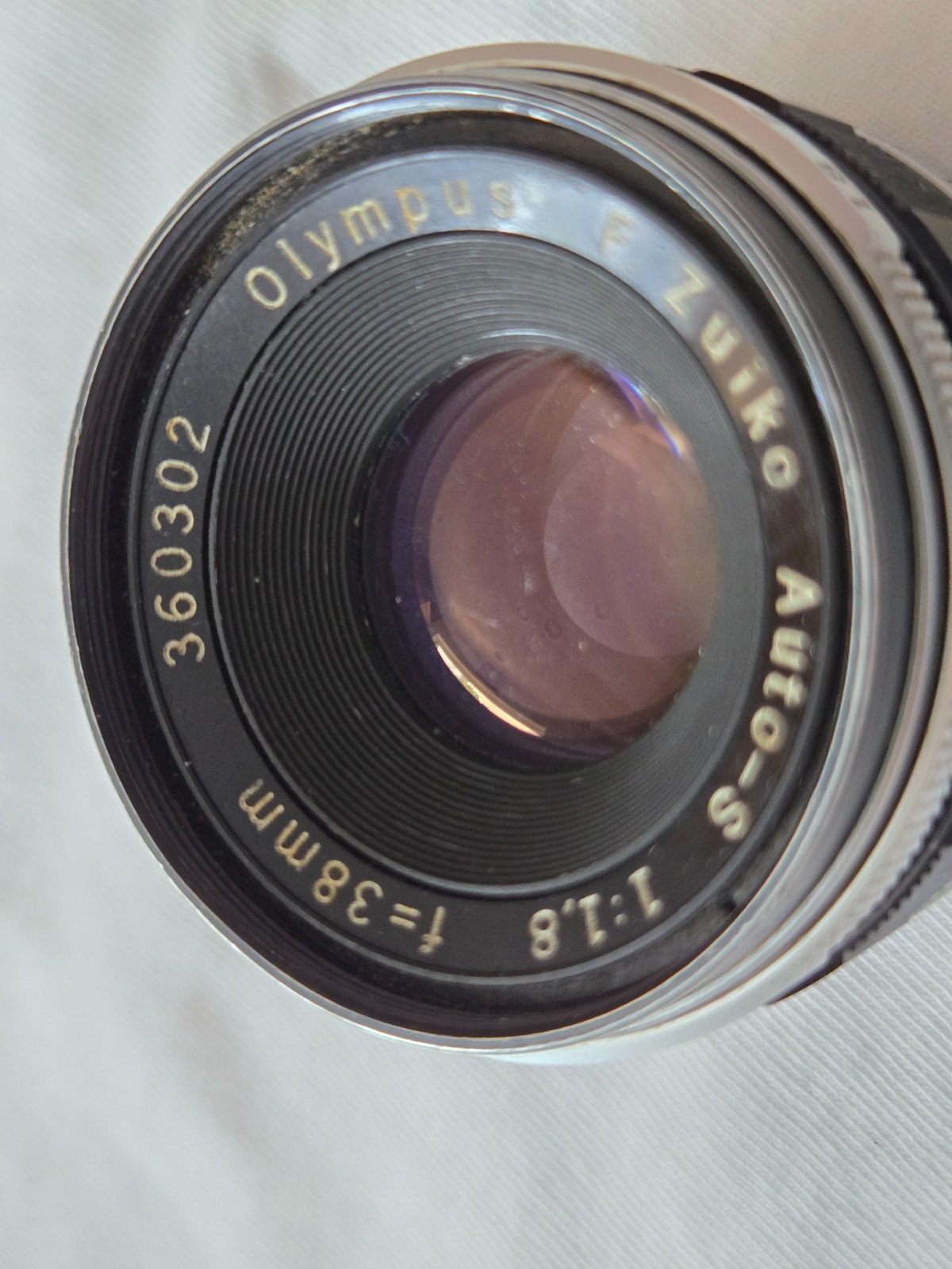Original Olympus Pen FT Half Frame Camera w/ 38mm f1.8 Lens
