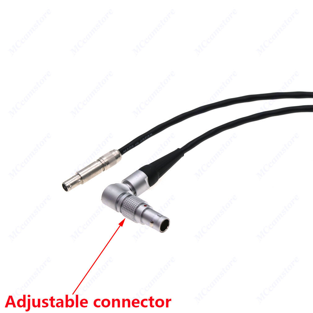 Convergent Design Odyssey 7Q 7 Monitor ARRI Alexa 12V 2 Pin to 3 pin Power Cable