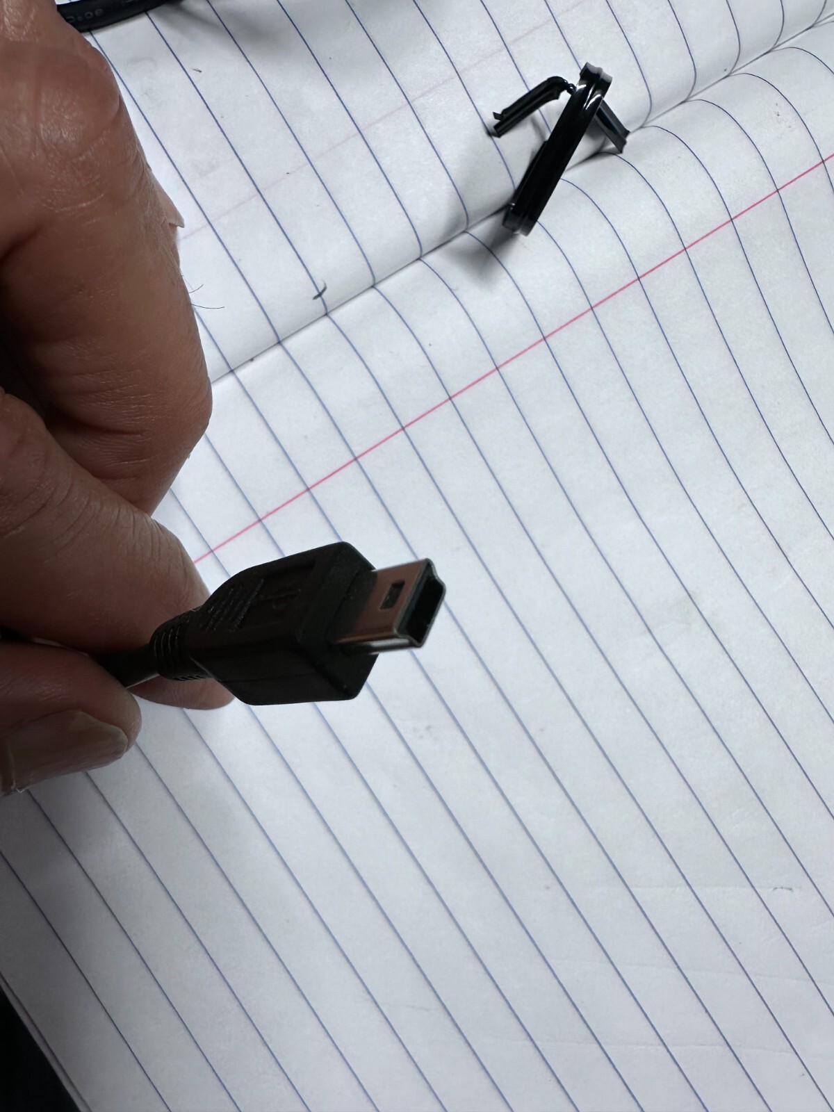 Unbranded Interface USB 2.0 mini, 3ft long, with both ends noise reduction.