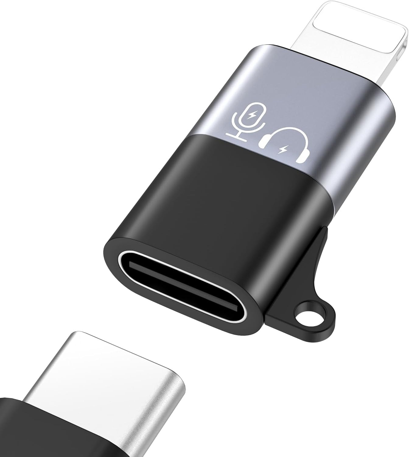 for DJI Mic Mini USB C to Lighting Mobile Phone Adapter – Lightning to USB-C Aud