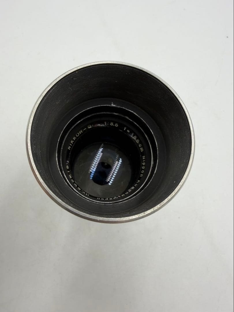 NIPPON Kogaku Nikkor-Q C 1 3.5 F 13.5Cm in Silver