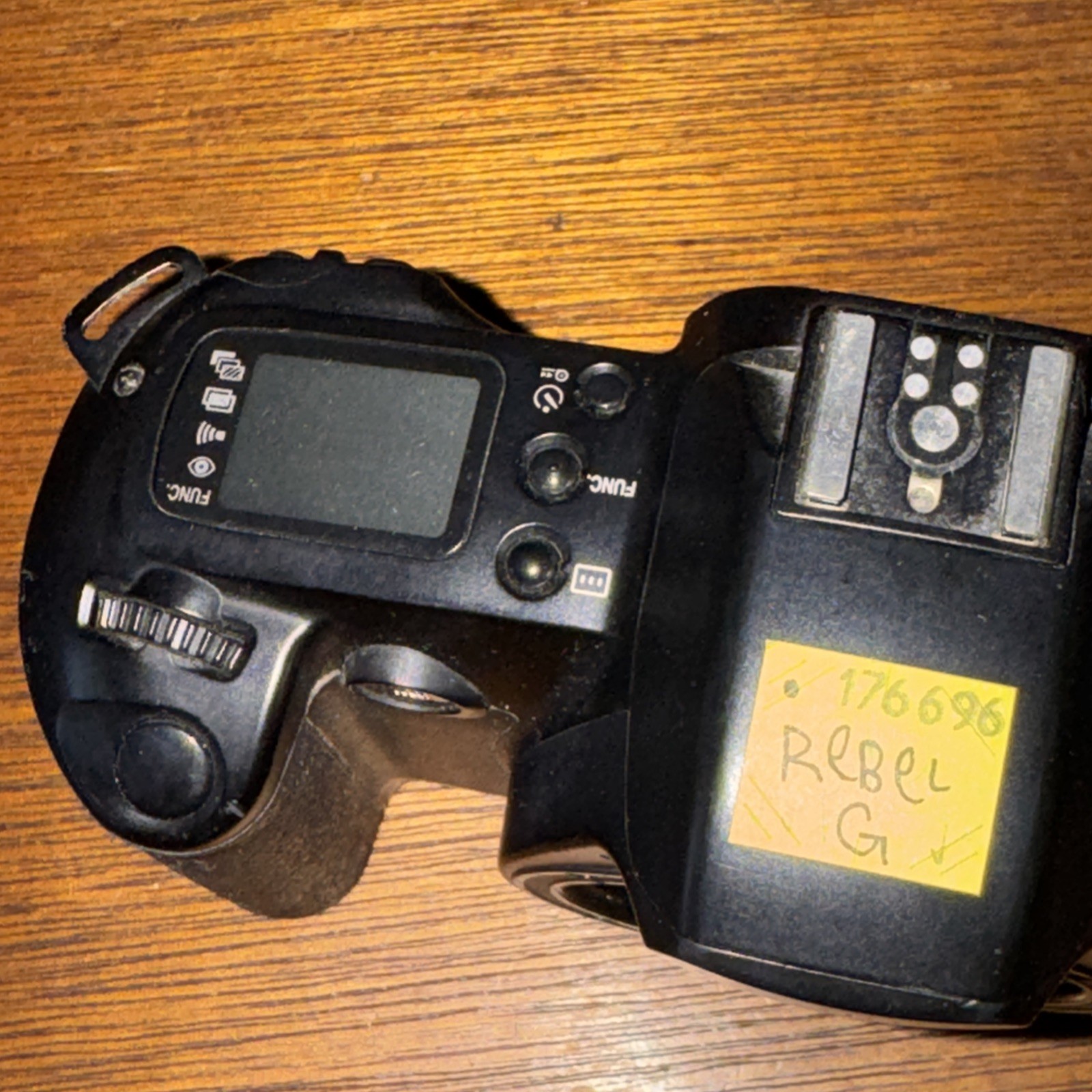 Canon EOS Rebel G 35mm Film SLR Camera Body, ! Untested !Black (Made in Taiwan)