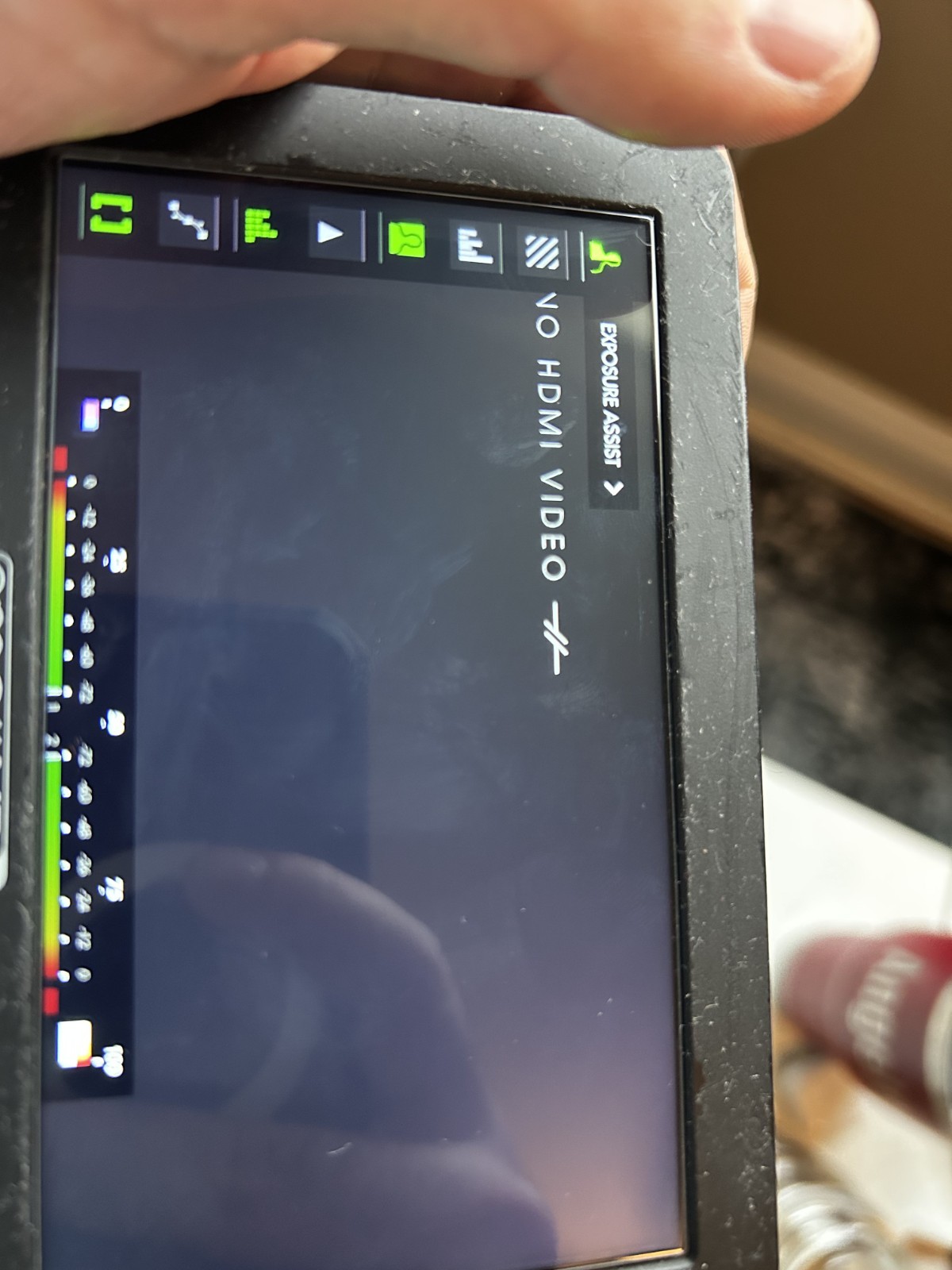 SmallHD FOCUS 5″ On-Camera Monitor With Core Battery, Chargers, and Hot Power