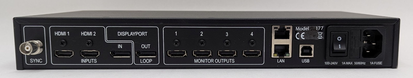 CineMassive FX4 Model 177 4K to Quad HDMI Expander Video Wall Display Controller