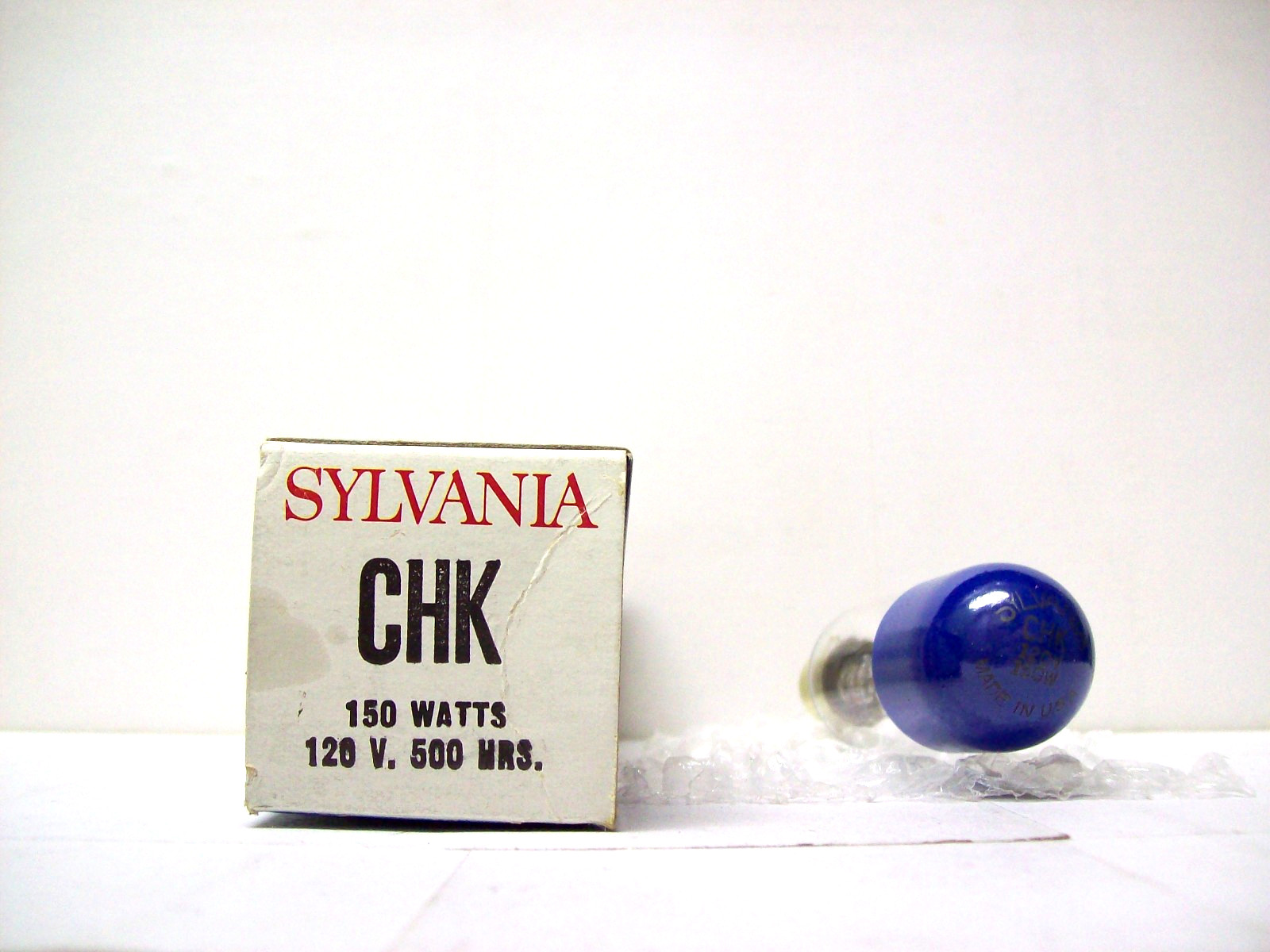 CHK Projector Projection Lamp Bulb 150W 120V SYLVANIA *AVG 500-HOUR LAMP*