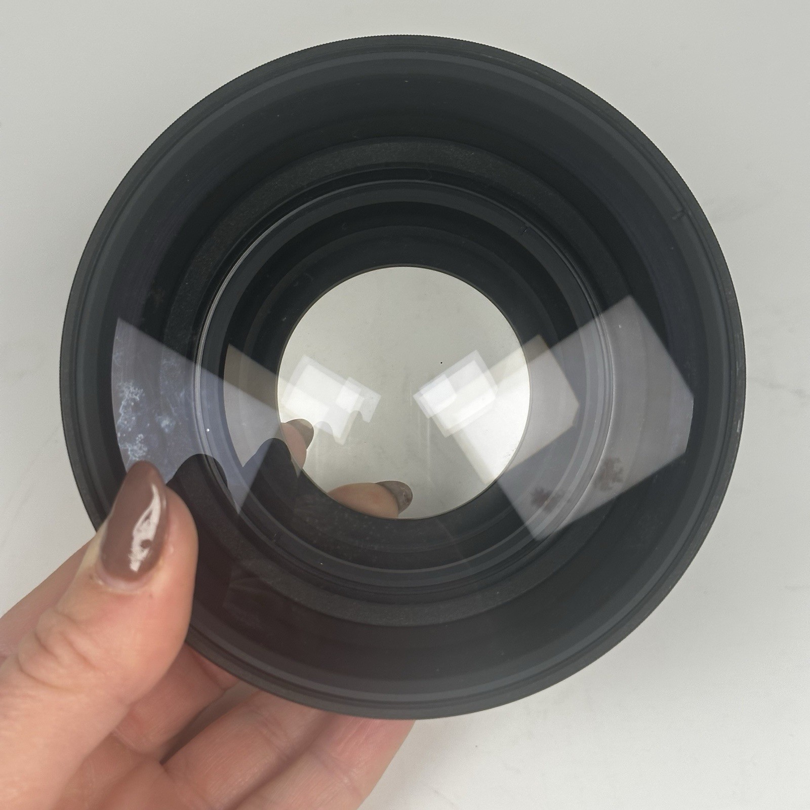 Vintage Crystal Vision 0.5x Wide Angle Converter Attachment For Canon & Others