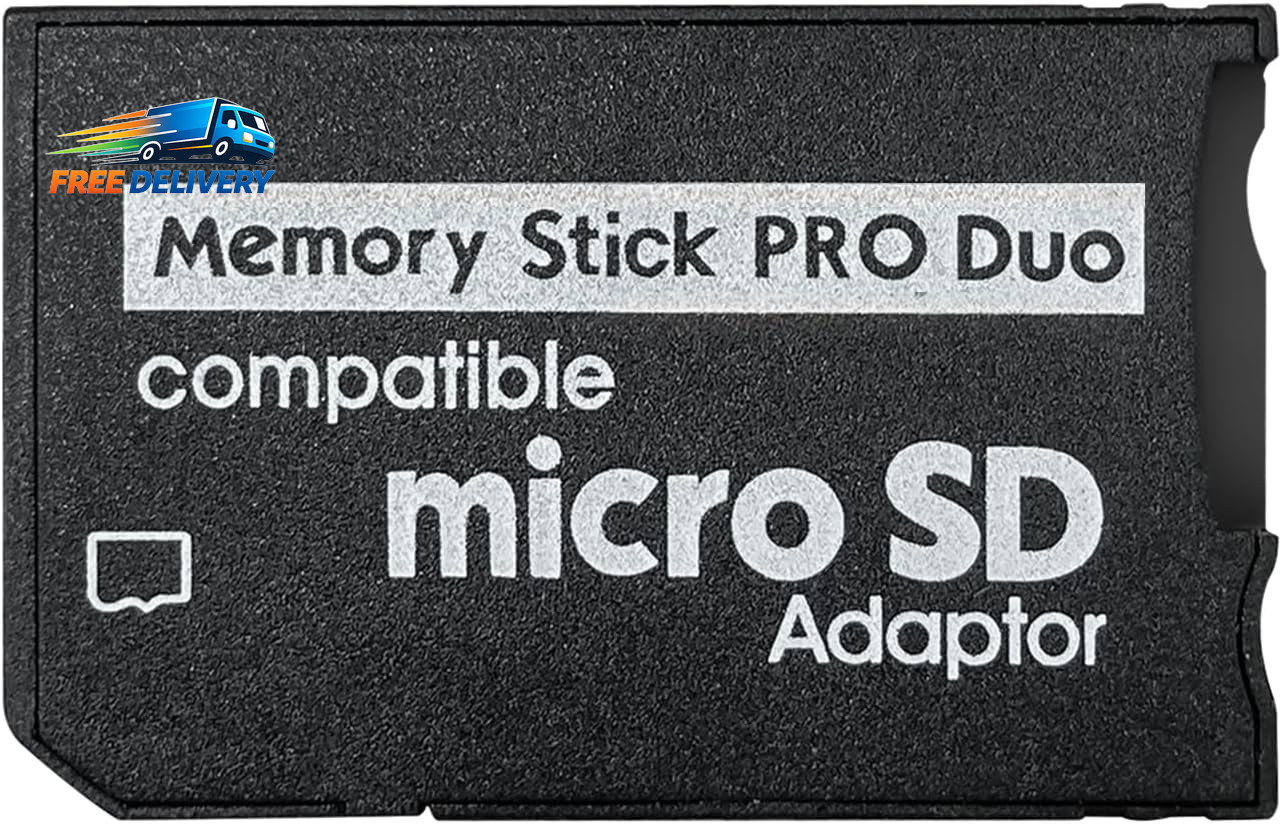 PSP Memory Stick Adapter, Micro SD/SDHC/SDXC to Memory Stick PRO Duo to Magicgat